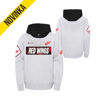 NHL, mikina, STAR, SHOOTOUT, OVERSIZED, DETROIT, RED, WINGS, JR